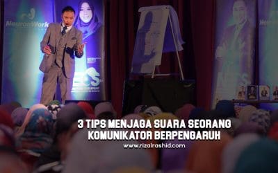 3 TIPS MENJAGA SUARA SEORANG KOMUNIKATOR BERPENGARUH