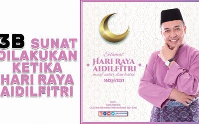 3B Sunat Dilakukan Ketika Hari Raya Aidilfitri