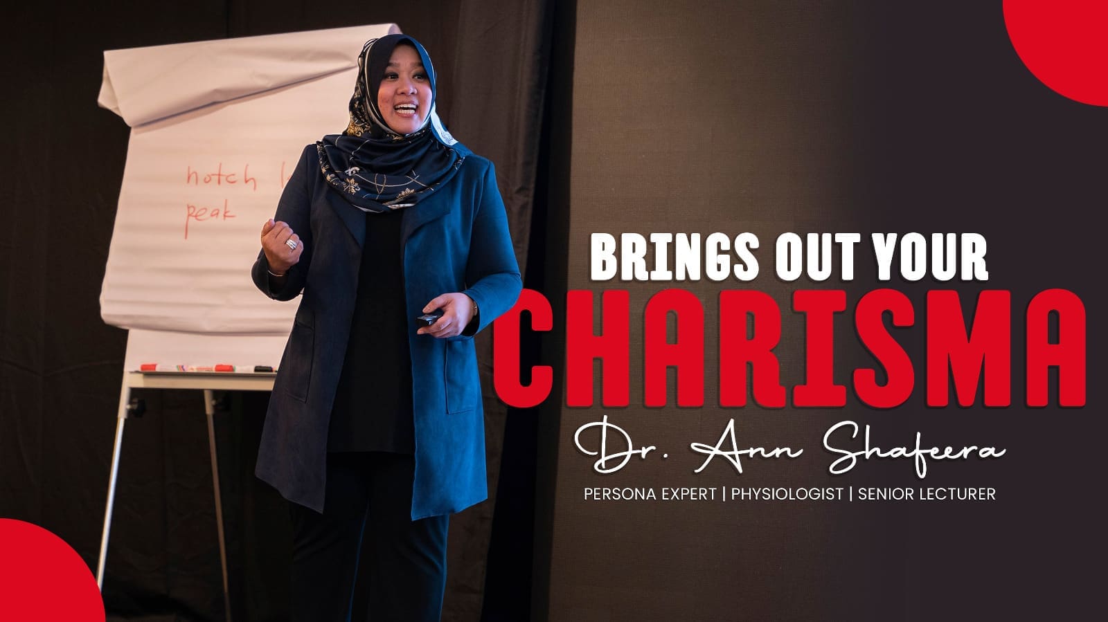 Dr Ann Shaafera Brings Out your Charisma