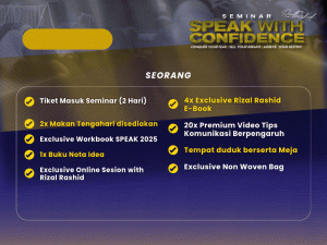 PAKEJ HARGA TIKET SPEAK PERAK