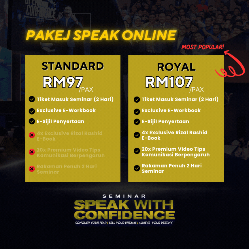 HARGA PAKEJ SPEAK ONLINE 2025 - LC speak with confidence exclusive promo price