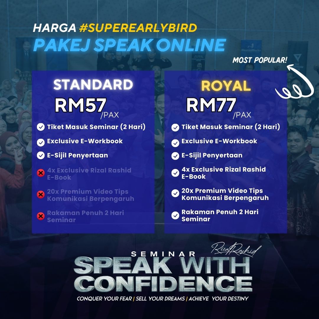 HARGA PAKEJ SPEAK ONLINE 2025 - LC