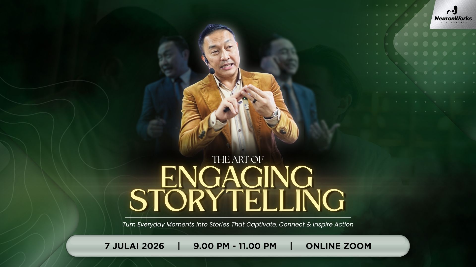The Art of Engaging Storytelling — Rizal Rashid
